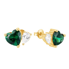 Émera Heart Studs ✨