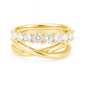 Entwined Crystal Ring ✨