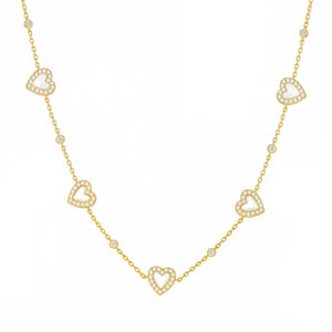Amour Mother of Pearl Necklace ✨