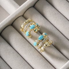 Sea Turquoise Earcuff ✨