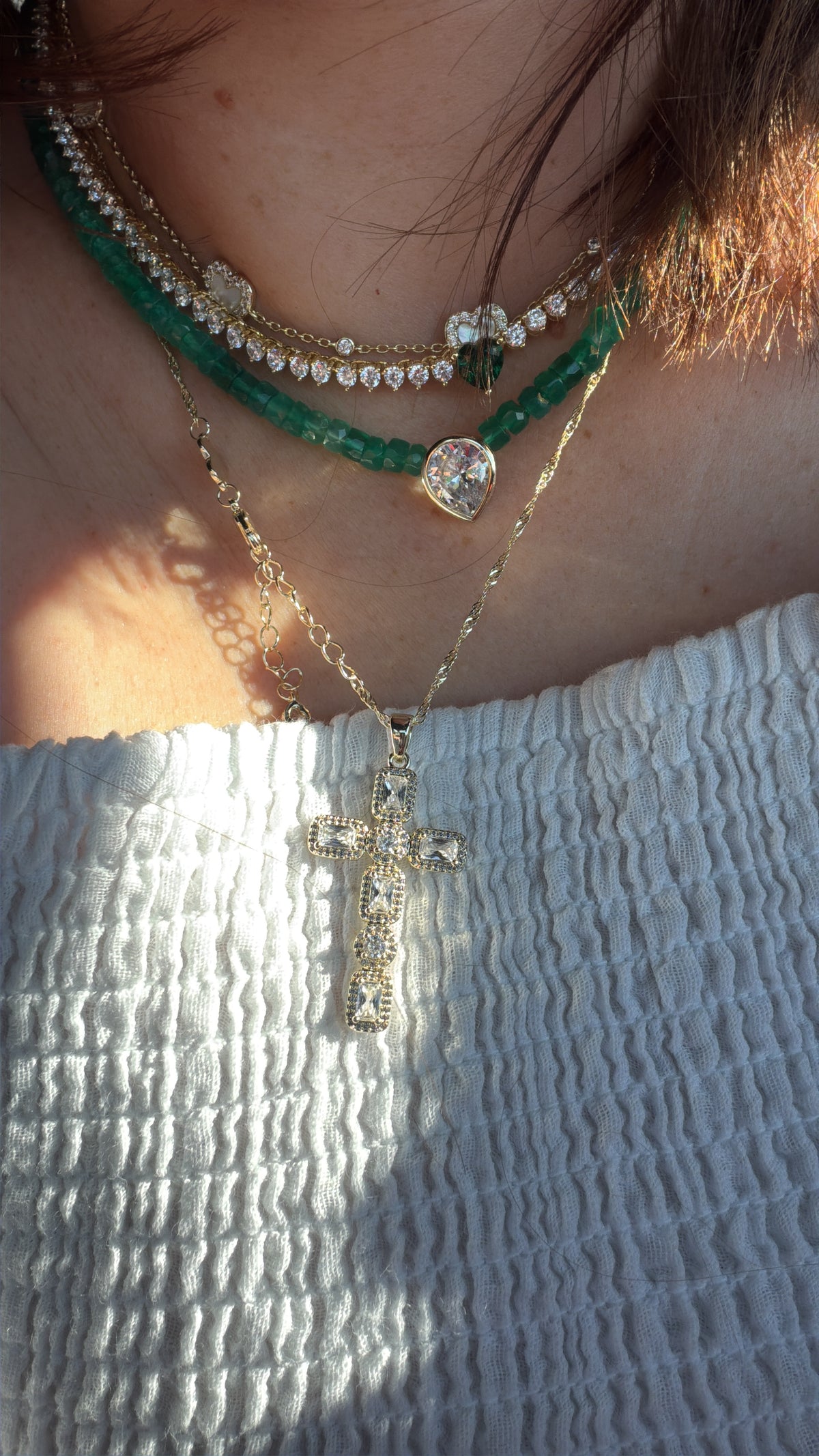 Divina Cross Necklace ✨