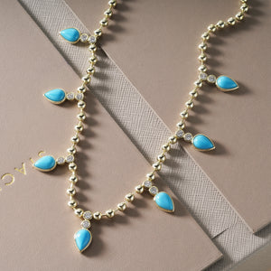 Marina Turquoise  Necklace ✨