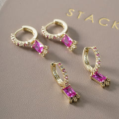 Ruby Mirage Earrings ✨
