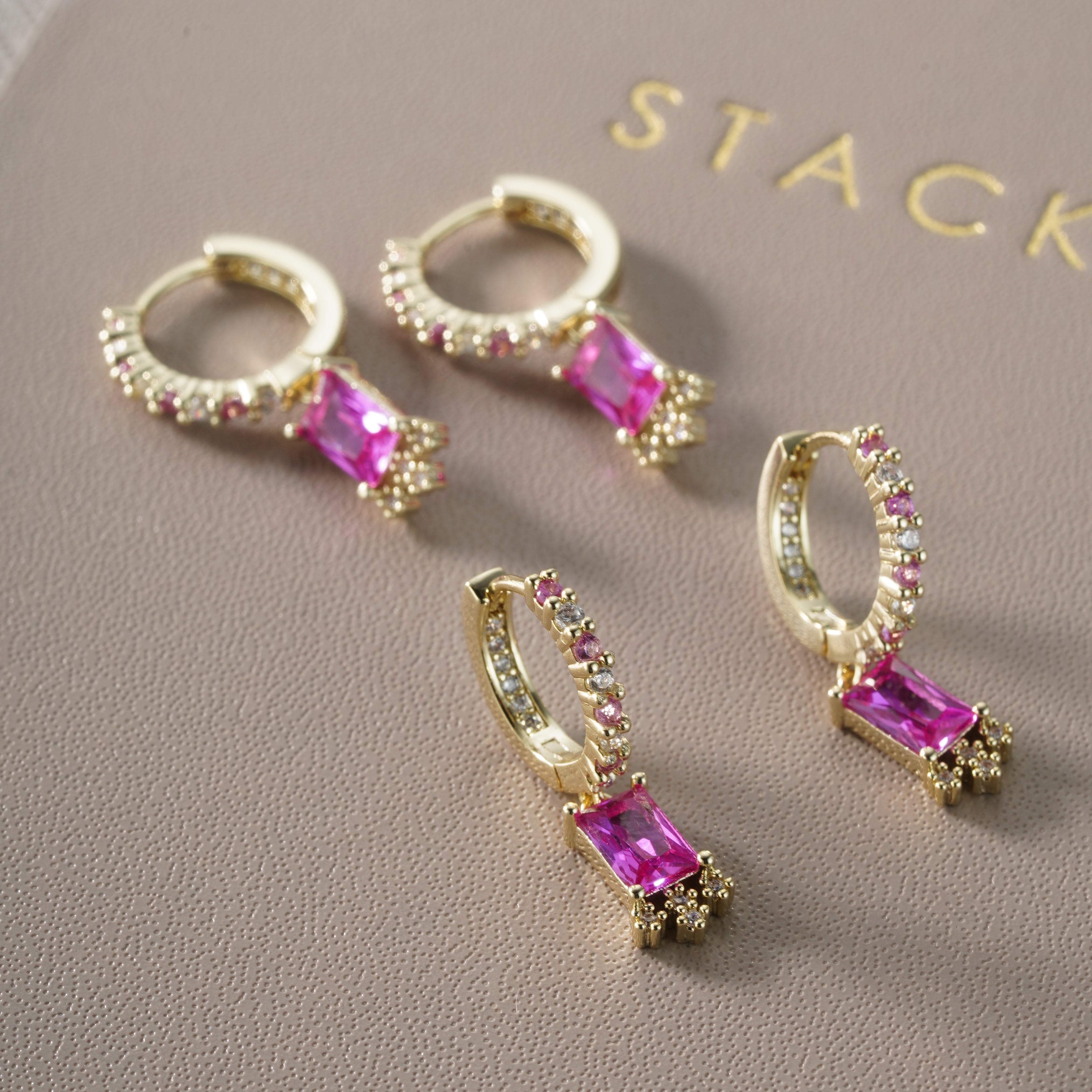 Ruby Mirage Earrings ✨