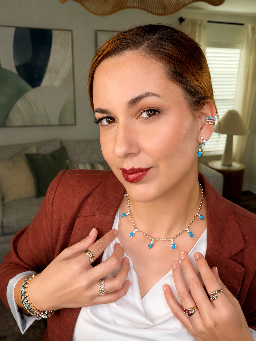 Marina Turquoise  Necklace ✨