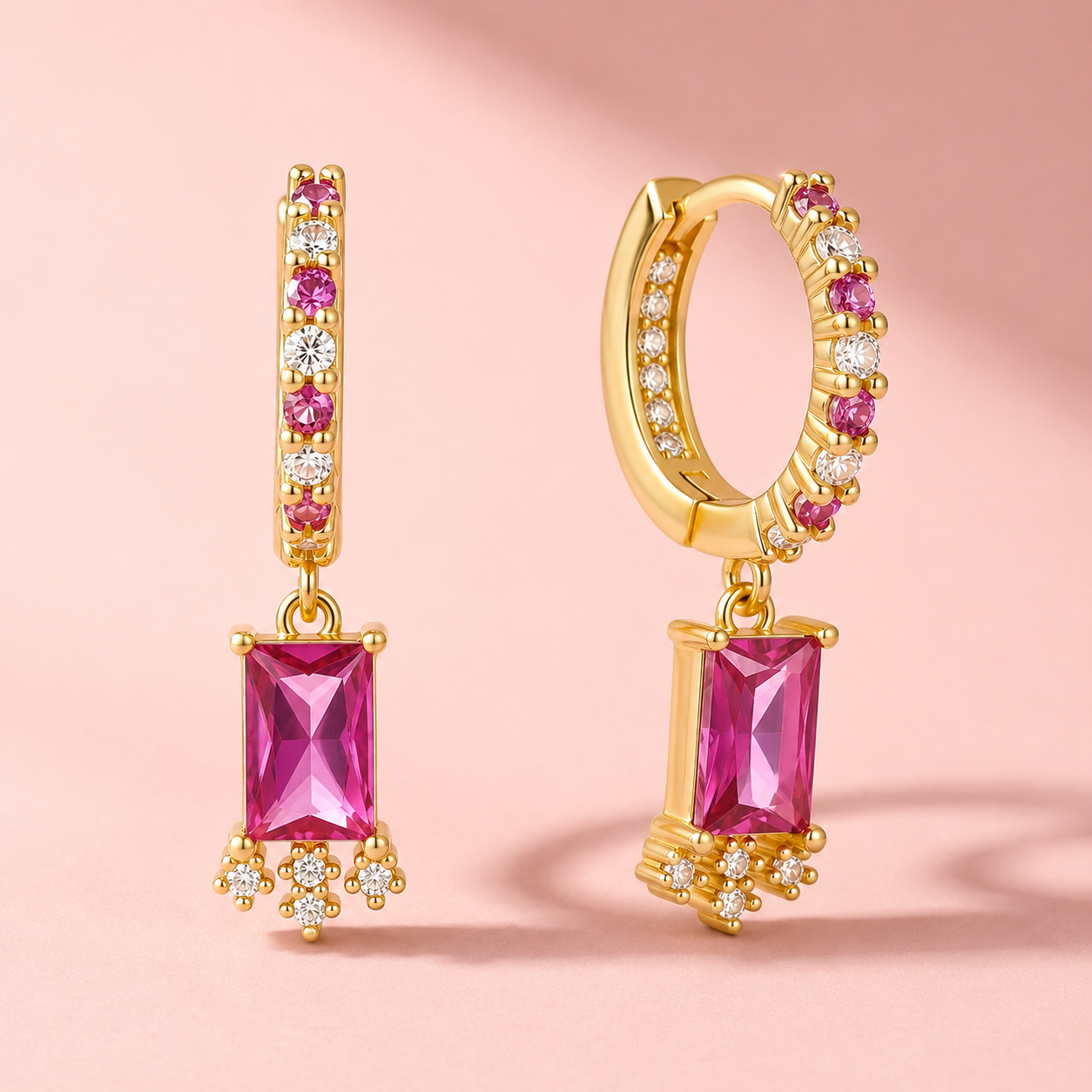 Ruby Mirage Earrings ✨