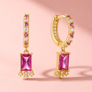Ruby Mirage Earrings ✨