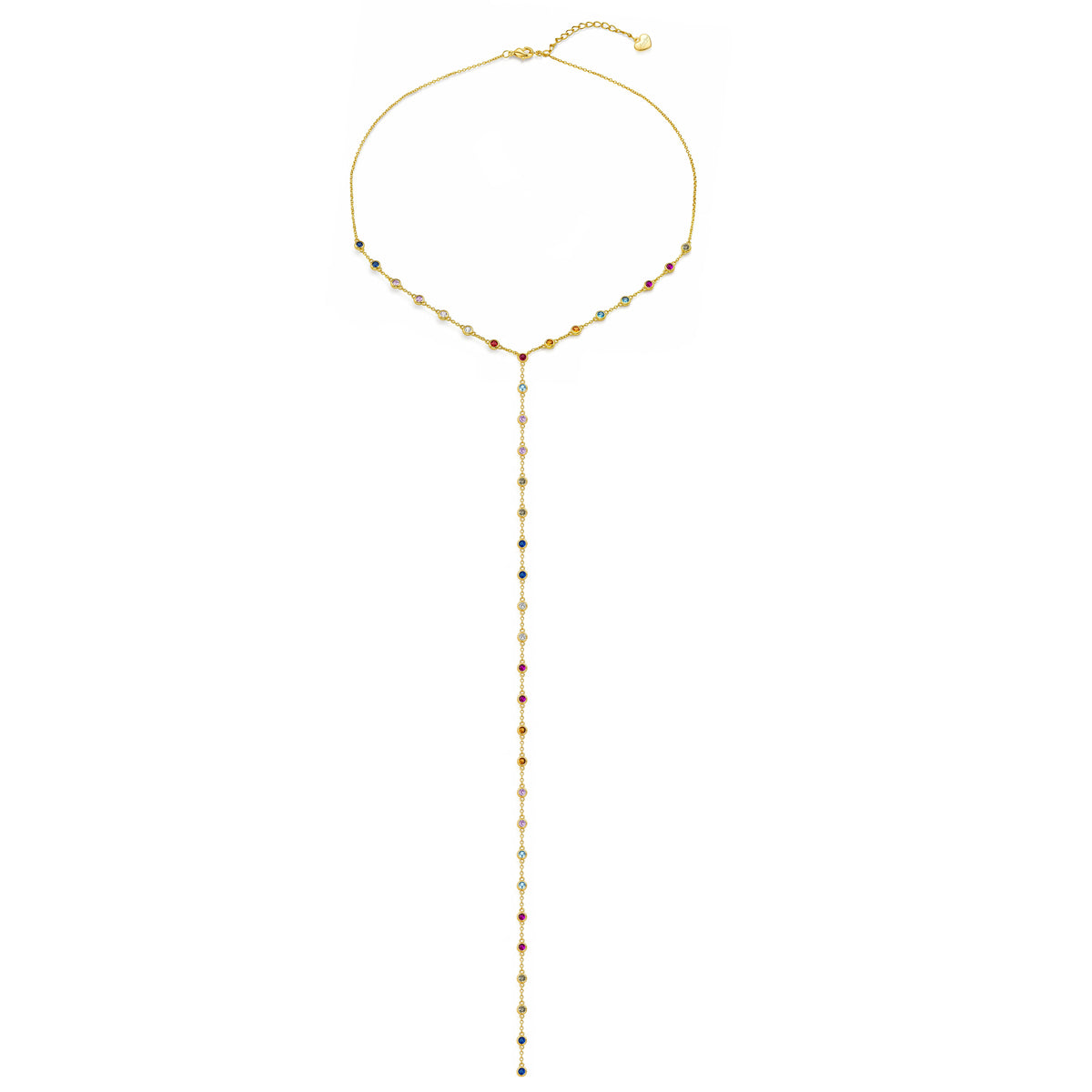 Rainbow Glow Lariat ✨