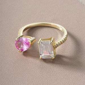 Blush Duet Ring ✨