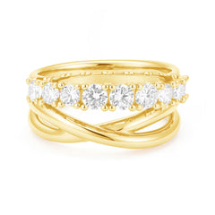 Entwined Crystal Ring ✨