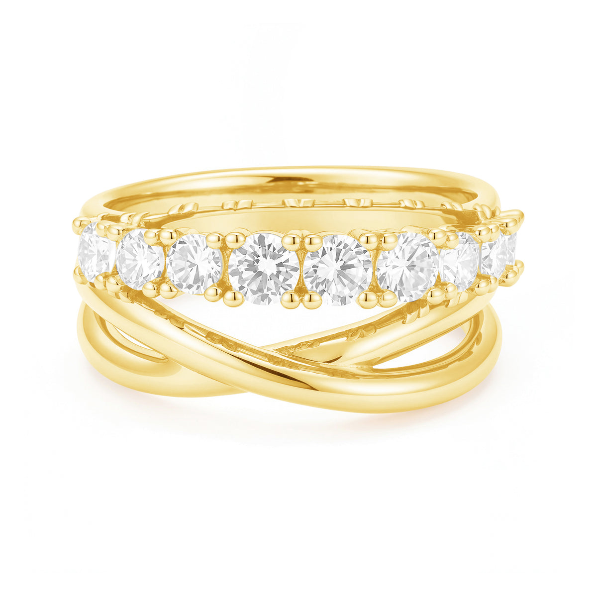 Entwined Crystal Ring ✨